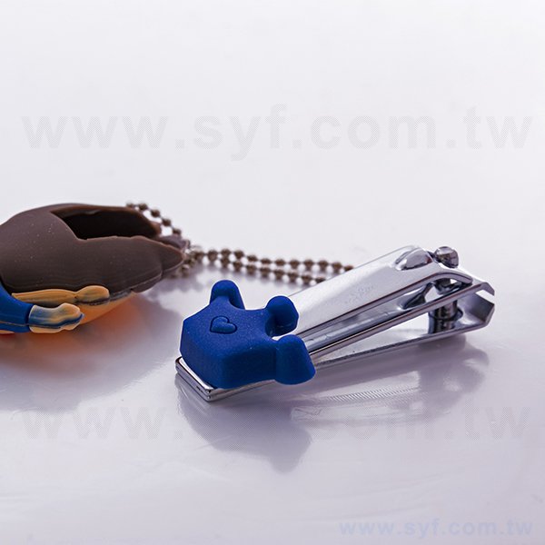 多功能鑰匙圈-指甲刀禮贈品-六色以下硅膠批發紀念品-矽膠娃娃推薦鑰匙圈訂做-4